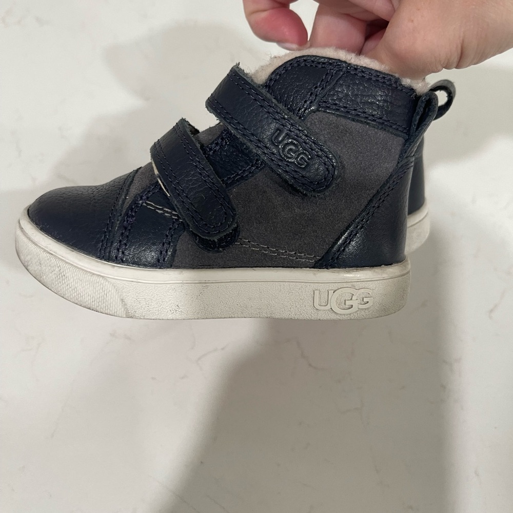 UGG Kids' Blue and Gray Boots
